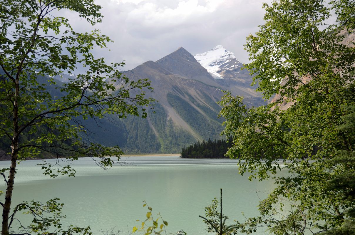 23 Kinney Lake and Whitehorn Mountain From Berg Lake Trail